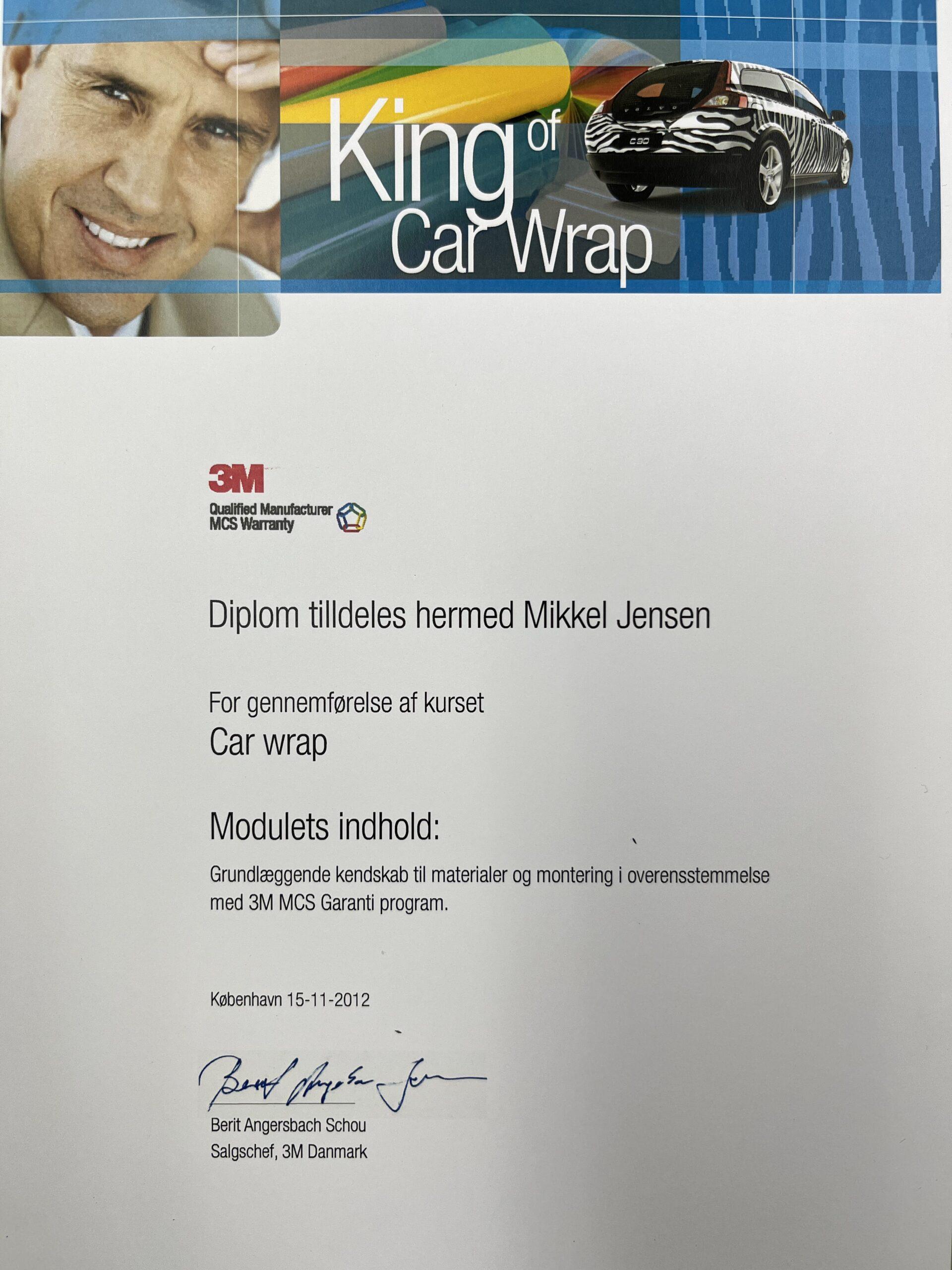 Diplom Car wrap